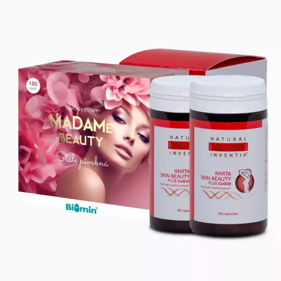 Menopauza BEAUTY Set s omlazujícím živým kolagenem - přírodní péče o Zdraví, Krásu a Vitalitu